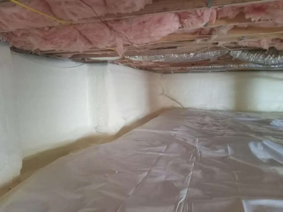 Crawl space encapsulation with closed-cell spray foam for Spray Foam Roofing in Eufaula